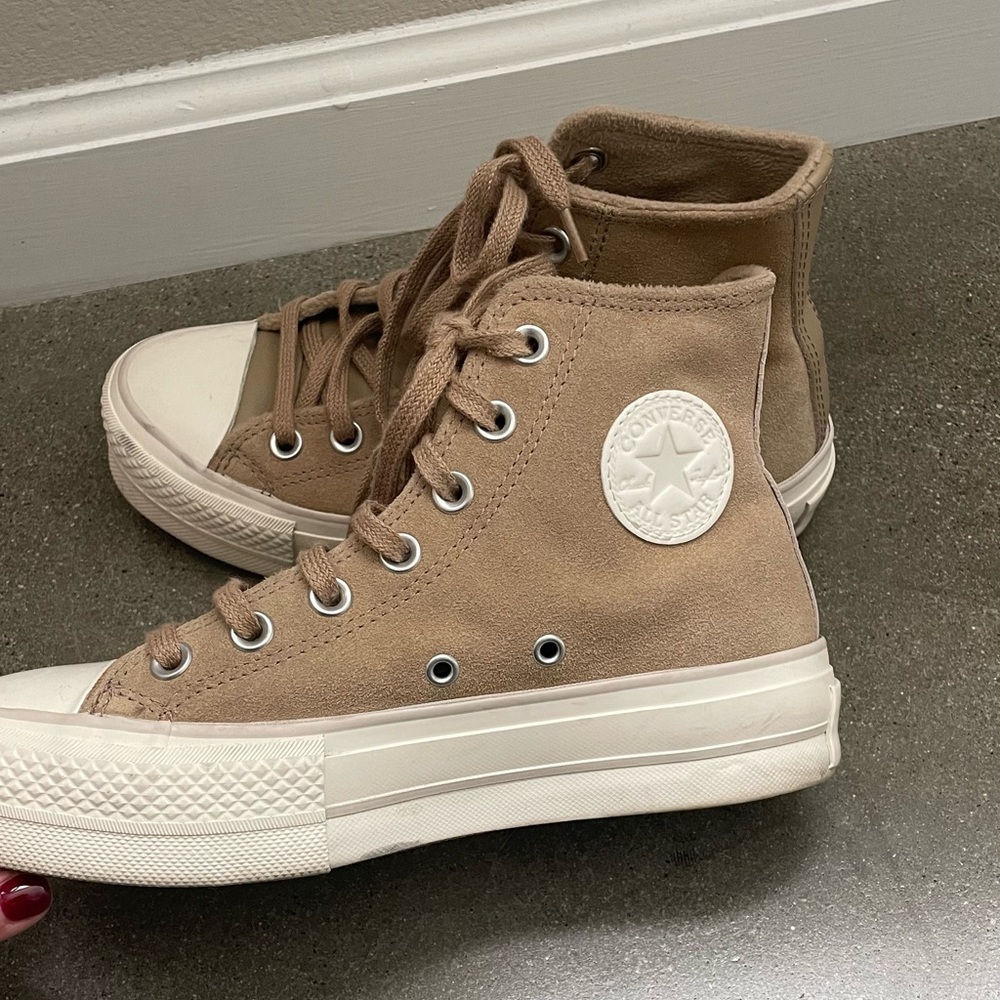 Converse Chuck Taylor platform shoes